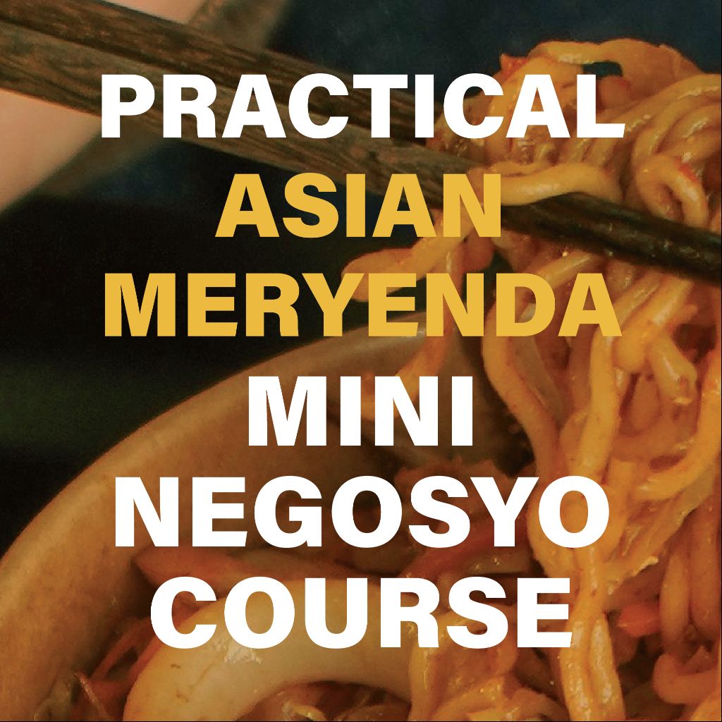 Practical Asian Meryenda Mini Negosyo Course